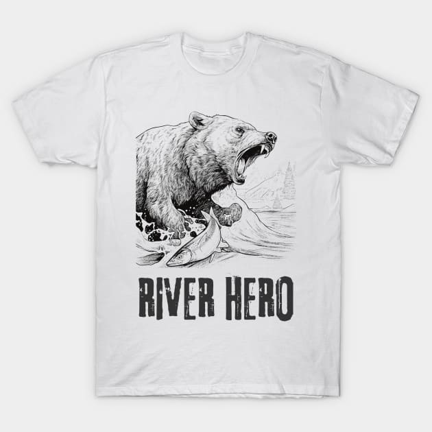 River hero T-Shirt by GraphGeek